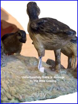 Border Fine Arts Limited Edition 170/1850 Goose & Golings Standing On The Rocks Border Fine Arts Limited Edition 170/1850 Goose & Golings Standing On The Rocks