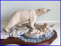 Border Fine Arts Limited Edition'Arctic Adventure', Polar Bears with COA