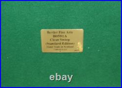 Border Fine Arts Limited Edition Clean Sweep & Original Box & Cert c2000 VGC