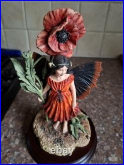 Border Fine Arts Limited Edition Poppy Flower Fairy