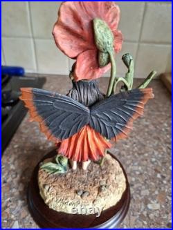 Border Fine Arts Limited Edition Poppy Flower Fairy