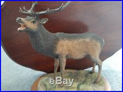 Border Fine Arts Limited Edition Red Stag Ray Ayres 102/750 1979