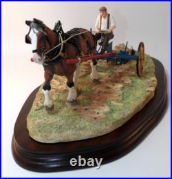 Border Fine Arts Limited Edition Rowing Up & Original Box & Cert c2000 VGC Border Fine Arts Limited Edition Rowing Up & Original Box & Cert c2000 VGC