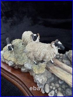 Border Fine Arts Limited Edition Sheepdog and Shepherd Figurine