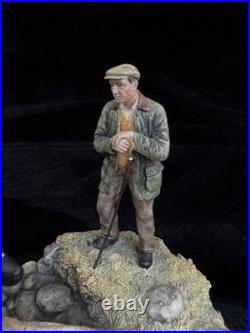 Border Fine Arts Limited Edition Sheepdog and Shepherd Figurine Resin Country