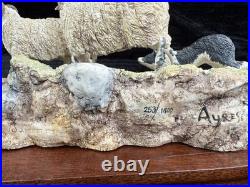 Border Fine Arts Limited Edition Sheepdog and Shepherd Figurine Resin Country