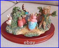 Border Fine Arts Limited Edition The Tale Of Peter Rabbit Tableau, Exc