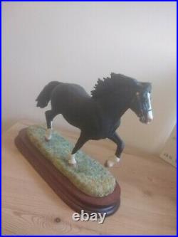 Border Fine Arts Limited Edition Welsh Cob stallion with certificate