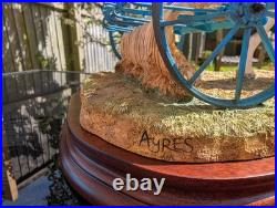 Border Fine Arts Loose Raking B0697A COA Original Box, Excellent Condition Border Fine Arts Loose Raking B0697A COA Original Box, Excellent Condition