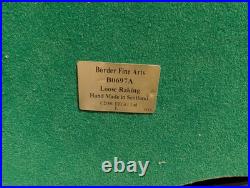 Border Fine Arts Loose Raking B0697A COA Original Box, Excellent Condition Border Fine Arts Loose Raking B0697A COA Original Box, Excellent Condition