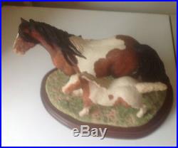 Border Fine Arts Mare And Foal. Limited Edition
