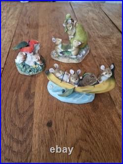 Border Fine Arts, Merrie Mice, fruit Fun, core Blimey, pear Drop, land Ahoy
