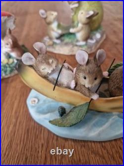 Border Fine Arts, Merrie Mice, fruit Fun, core Blimey, pear Drop, land Ahoy