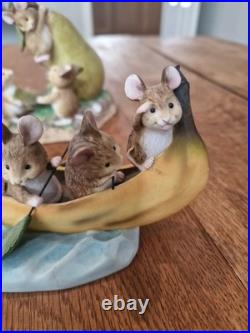 Border Fine Arts, Merrie Mice, fruit Fun, core Blimey, pear Drop, land Ahoy