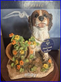 Border Fine Arts Misbehaving B0950 Dog Figure Ray Ayres Boxed Scotland