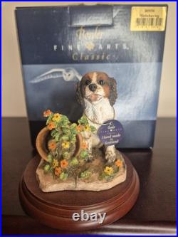 Border Fine Arts Misbehaving B0950 Dog Figure Ray Ayres Boxed Scotland