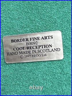 Border Fine Arts Model'Cool Reception' B0092 by D Walton COA and Boxed 1997