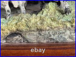 Border Fine Arts Model Sheep collection Blackfaced Ewes A27074 2016