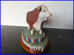 Border Fine Arts'Monty' Hereford bull A25151 Boxed