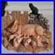 Border-Fine-Arts-Moses-and-Bertha-Figurine-JH3-Ray-Ayres-1985-Pig-Cat-Herriot-01-eq