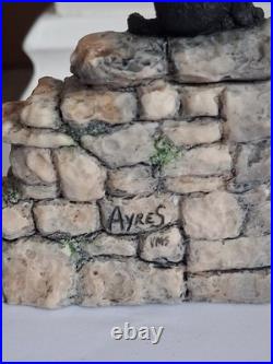 Border Fine Arts Moses and Bertha Figurine JH3 Ray Ayres 1985 Pig Cat Herriot