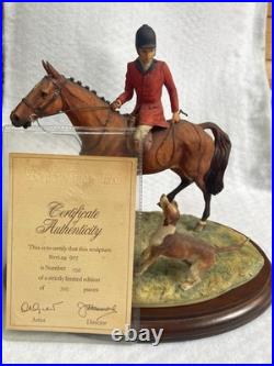 Border Fine Arts Moving Off Limited Edition Figurine L36 158/300/With Cert
