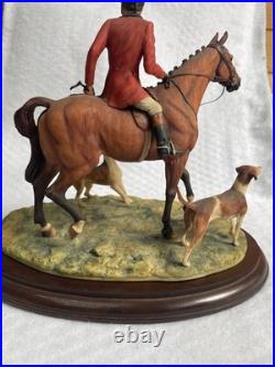 Border Fine Arts Moving Off Limited Edition Figurine L36 158/300/With Cert