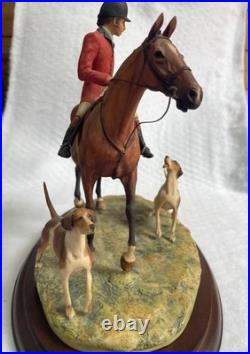 Border Fine Arts Moving Off Limited Edition Figurine L36 158/300/With Cert