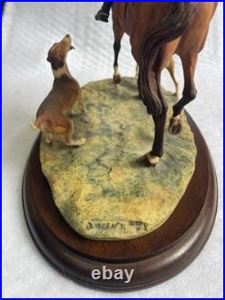 Border Fine Arts Moving Off Limited Edition Figurine L36 158/300/With Cert