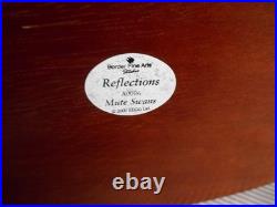 Border Fine Arts Mute Swans Reflections Very Rare A0006 Boxed 1999 VGC