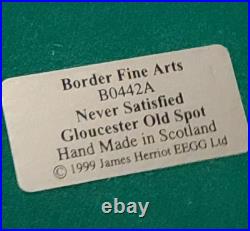 Border Fine Arts Never Satisfied Gloucester Old Spot Sow and Piglets B0442A Border Fine Arts Never Satisfied Gloucester Old Spot Sow and Piglets B0442A