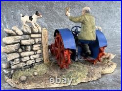 Border Fine Arts New Technology Arrives Today Ray Ayres Fordson Tractor Farm