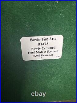 Border Fine Arts Newly Crowned Queen Elizabeth II Rare Piece Sceptre Hand Broke