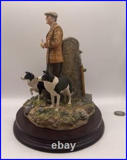 Border Fine Arts'Next To Go' Model by Ray Ayres (B0012) Sheepdog Trials