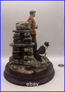 Border Fine Arts'Next To Go' Model by Ray Ayres (B0012) Sheepdog Trials