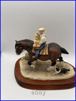 Border Fine Arts Off to the Fair Limited Edition 1102 / 1994 Excellent