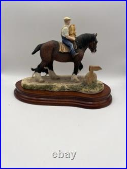 Border Fine Arts Off to the Fair Limited Edition 1102 / 1994 Excellent