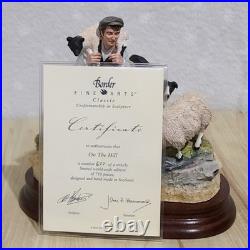 Border Fine Arts On the Hill with COA. Limited Edition 677/750 B0877