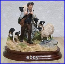 Border Fine Arts On the Hill with COA. Limited Edition 677/750 B0877