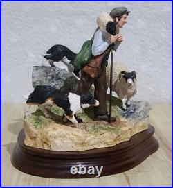 Border Fine Arts On the Hill with COA. Limited Edition 677/750 B0877