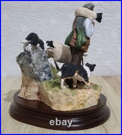 Border Fine Arts On the Hill with COA. Limited Edition 677/750 B0877