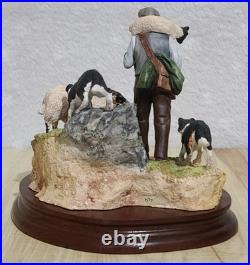 Border Fine Arts On the Hill with COA. Limited Edition 677/750 B0877