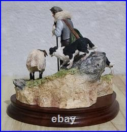 Border Fine Arts On the Hill with COA. Limited Edition 677/750 B0877