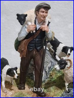 Border Fine Arts On the Hill with COA. Limited Edition 677/750 B0877