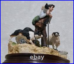 Border Fine Arts On the Hill with COA. Limited Edition 677/750 B0877