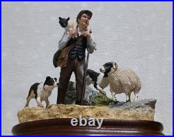 Border Fine Arts On the Hill with COA. Limited Edition 677/750 B0877