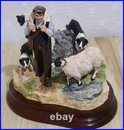 Border Fine Arts On the Hill with COA. Limited Edition 677/750 B0877