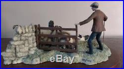 Border Fine Arts'One Man And His Dog' Model No L55 Limited Edition 225/850