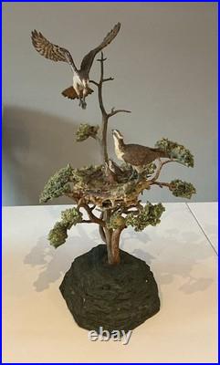 Border Fine Arts Ospreys. Limited Edition 55/450. Ray Ayers