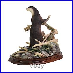 Border Fine Arts, Otter, River Sentinel, B0362, Stock Code PXT Border Fine Arts, Otter, River Sentinel, B0362, Stock Code PXT
